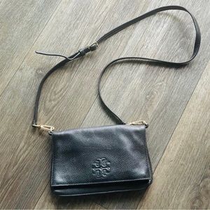 Tory Burch Black Leather Crossbody Bag